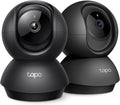 Tapo 2K Pan Tilt Security Camera for Baby Monitor, Dog Camera,C211(2-Pack)