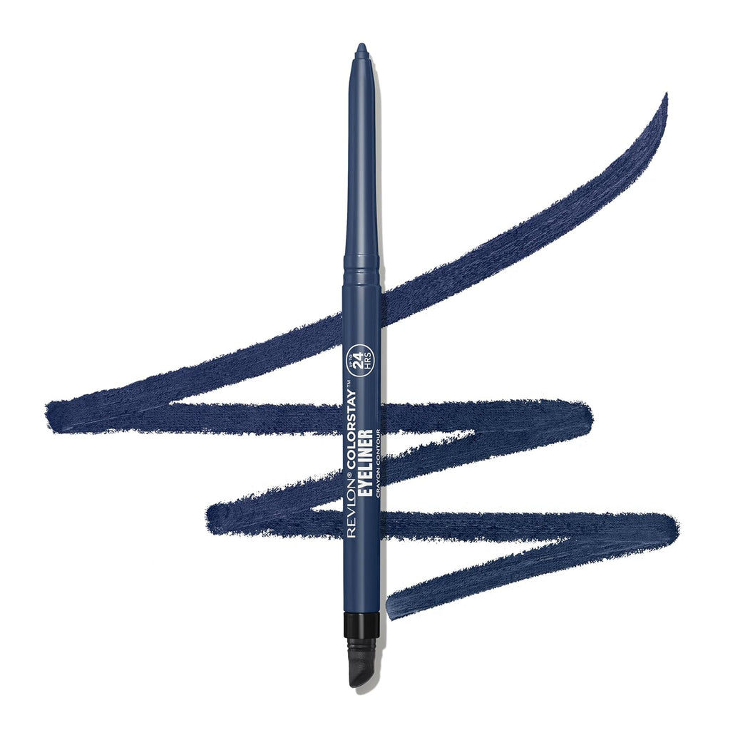 Revlon ColorStay Pencil Waterproof Eyeliner, 201 Black, 2 pack
