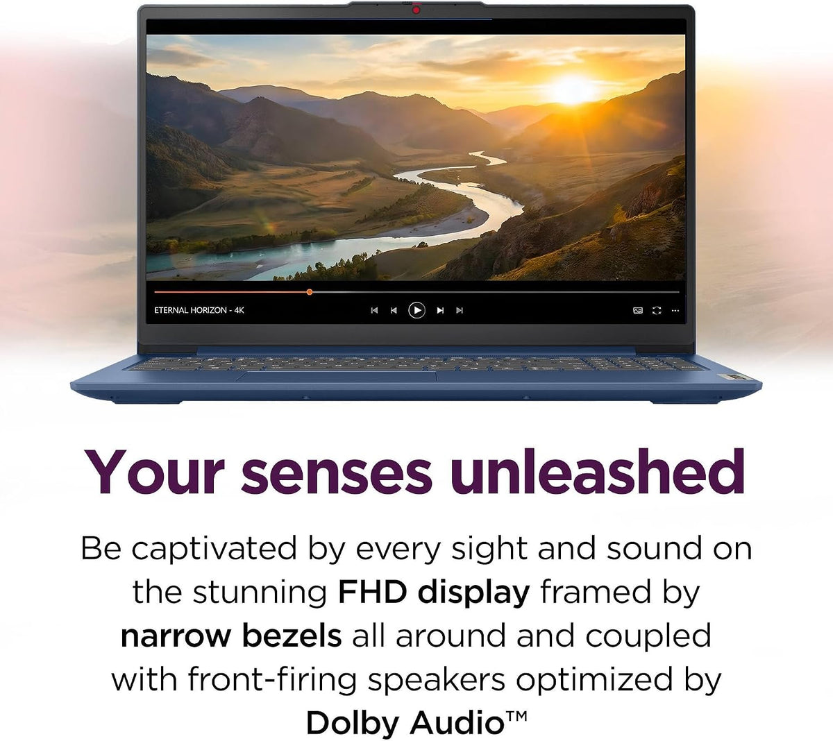 Lenovo Business 15.6" FHD Laptop, Intel Processor, 8GB DDR5, 128GB Storage