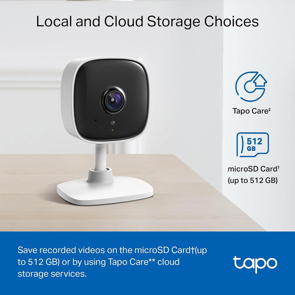 Tapo 1080P Indoor Security Camera, Baby Monitor, Dog Camera, C100(4-Pack)