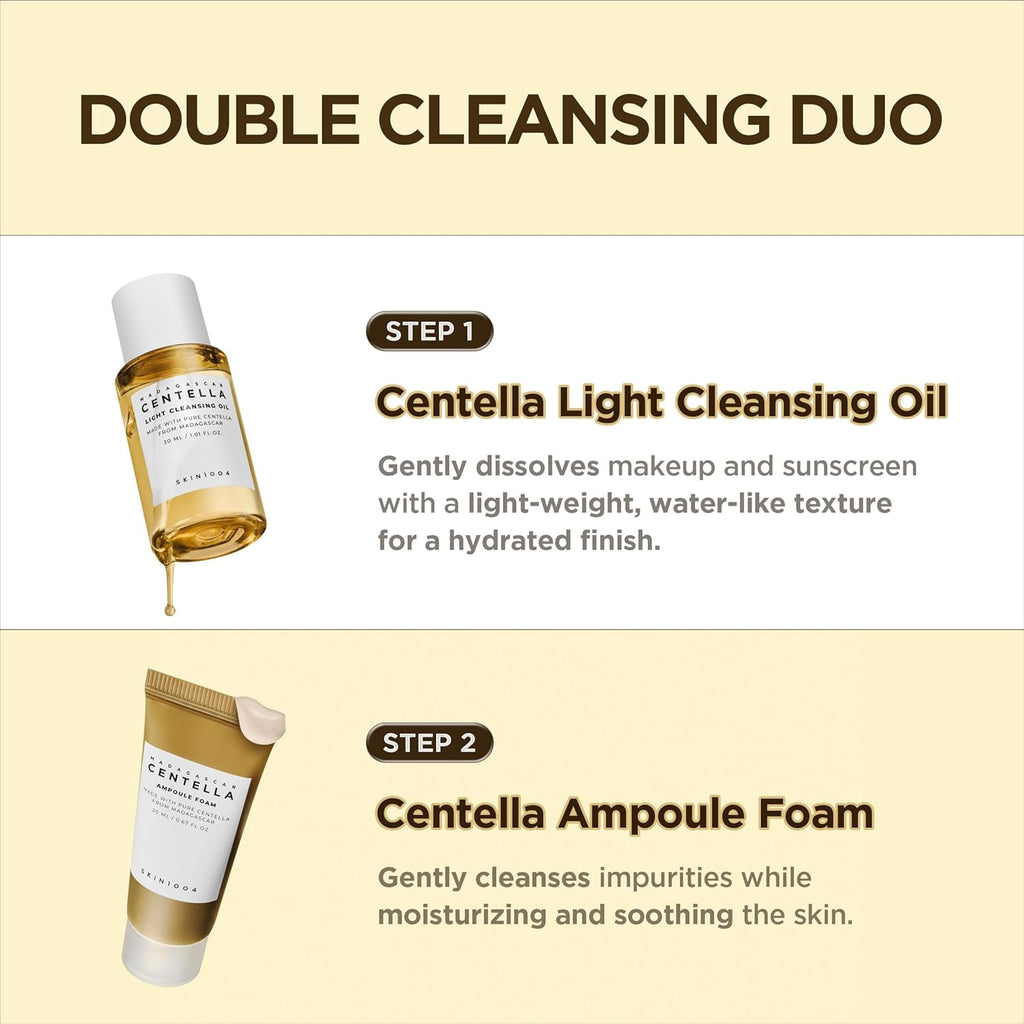 SKIN1004 Centella Travel Kit, Korean Skin Care Set of 5, Travel Size