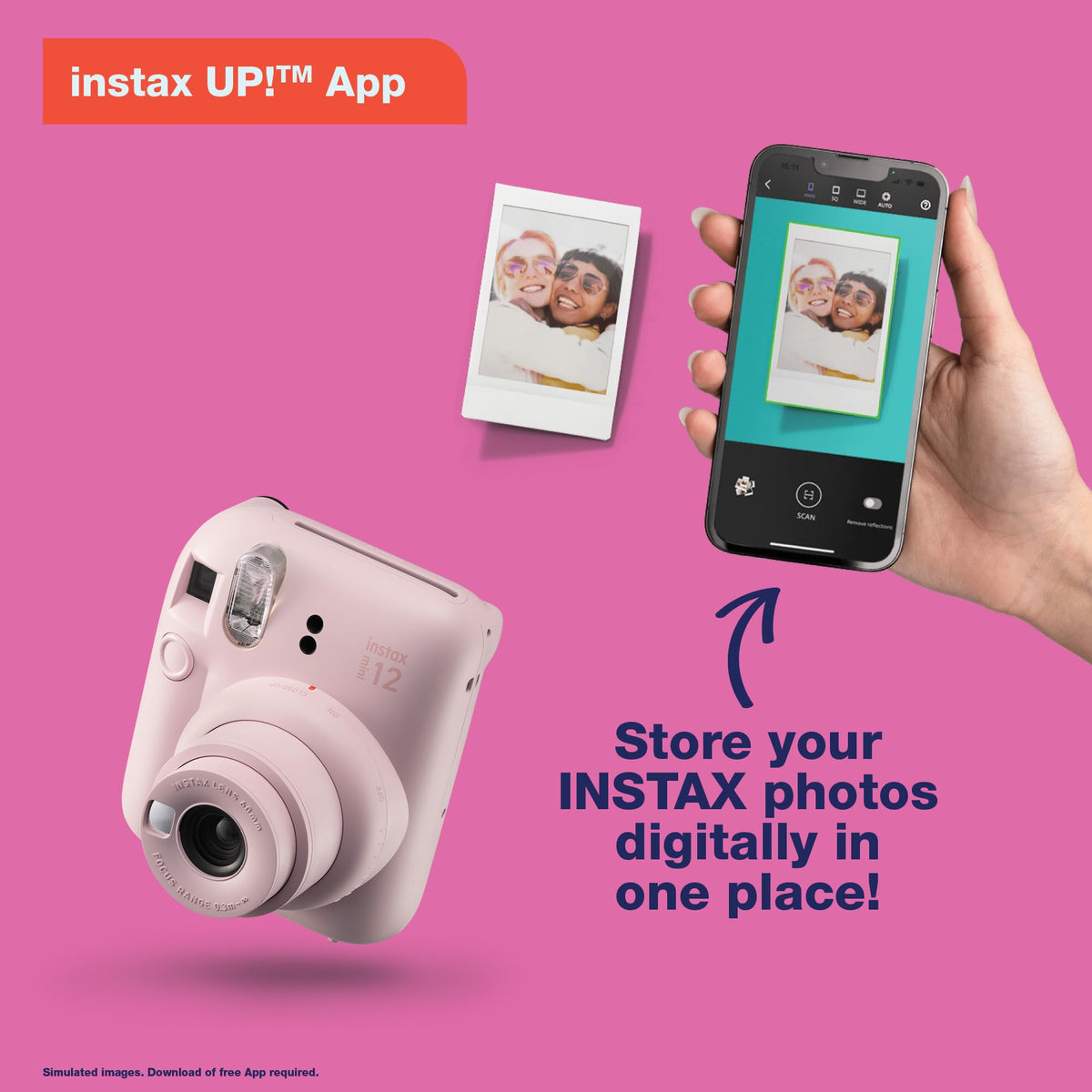 Fujifilm Instax Mini 12 Instant Camera - Lilac Purple