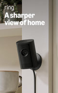 Ring Indoor Cam 2K, Retinal 2K for crisp video, 6x Enhanced Zoom, Night Vision, Home and business security, Black