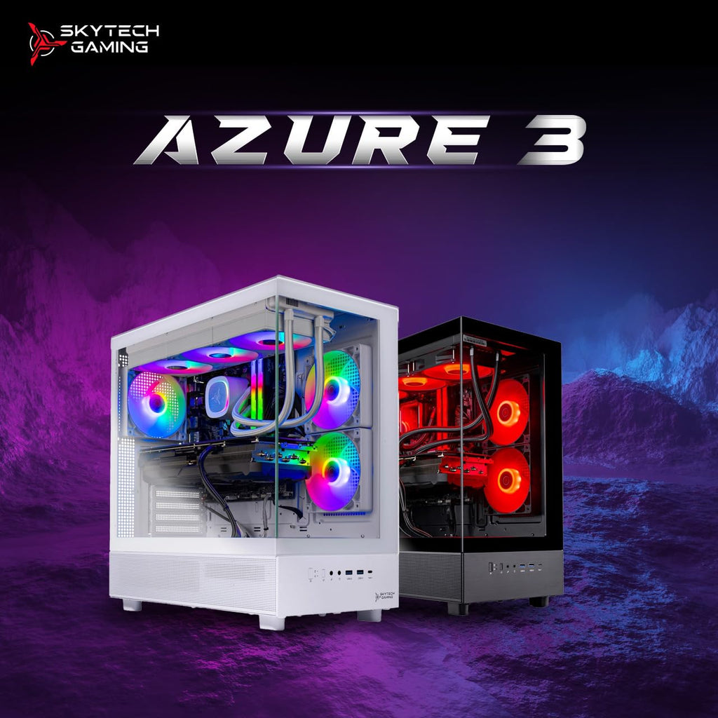 Skytech Gaming PC Desktop, Ryzen 7 7700, RTX 5060 Ti 8GB, 32GB RAM, 1TB SSD