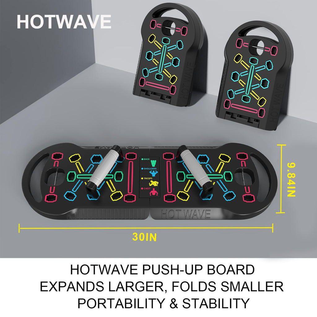 Push Up Board, Portable PushUp Board, Foldable 20 in 1 Push Up Bar