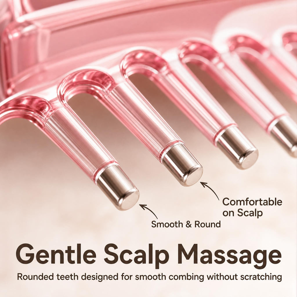 Scalp Hair Oil Applicator Comb,Oil Dispensing Hair Brush for Hair Care
