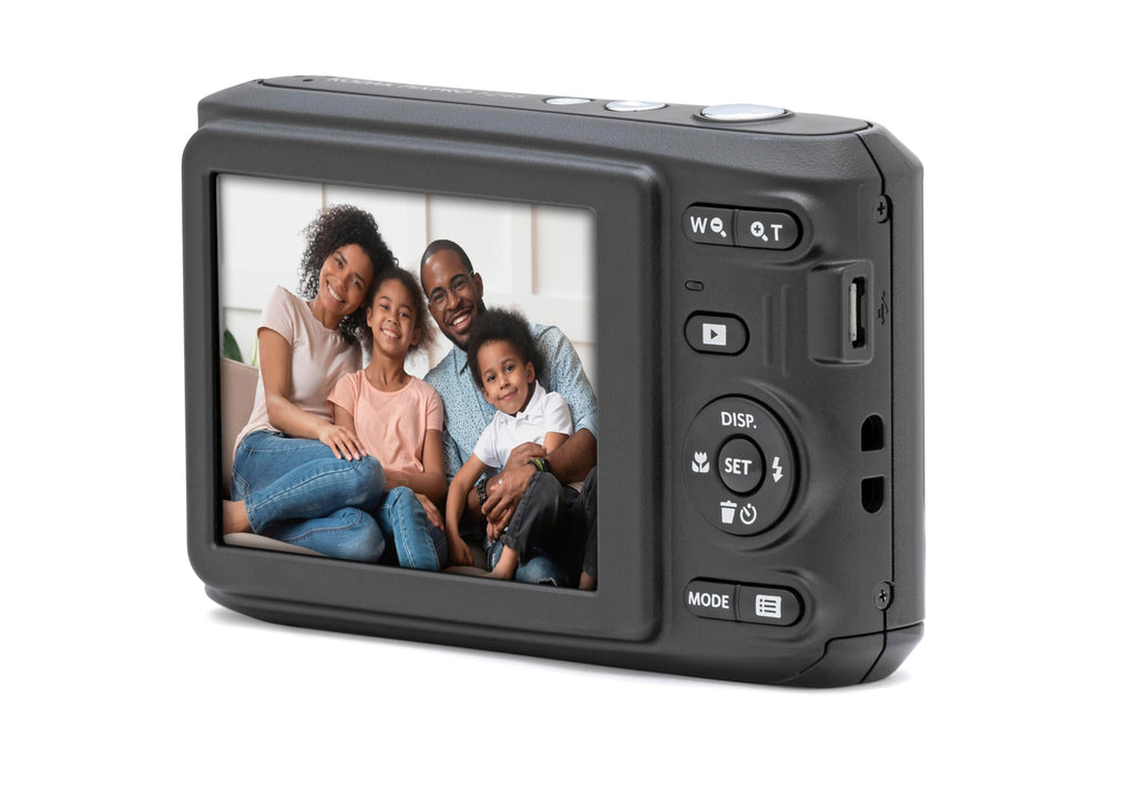 KODAK PIXPRO FZ45 16MP Compact Digital Camera, 4X Optical Zoom, AA, Red