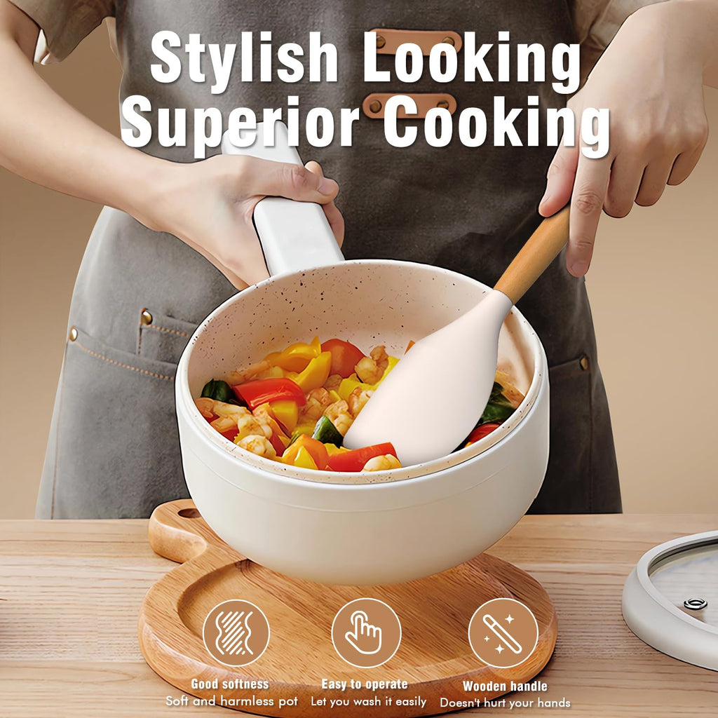 Silicone Kitchen Utensils Set, Heat-Resistant Cooking Utensils, BPA-Free