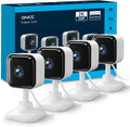 GNCC 2K Indoor Security Camera, Baby Monitor, Dog Camera, Wired, 4 Packs
