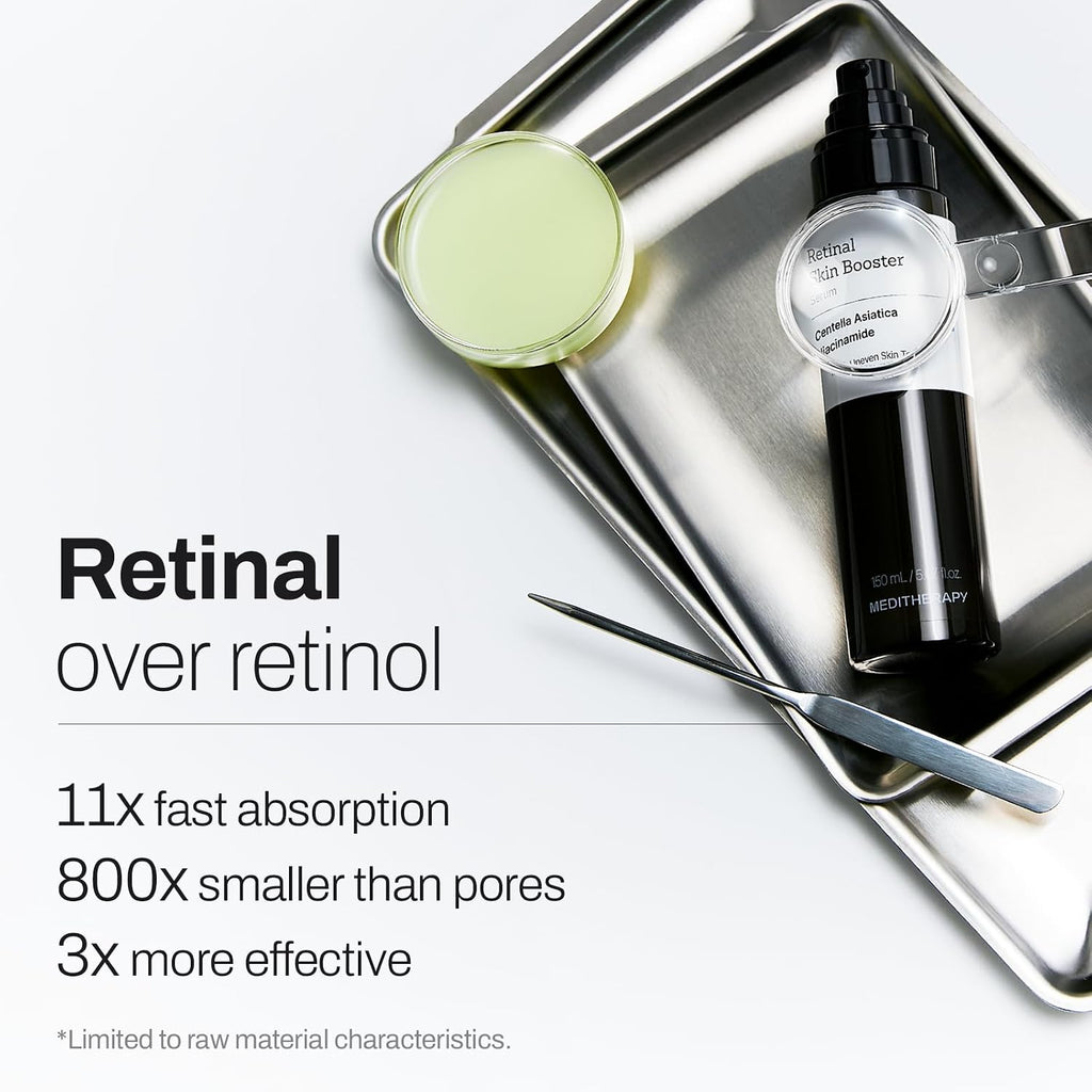 MEDITHERAPY Retinal Skin Booster Serum for Smooth & Uneven Skin 5.07 fl.oz