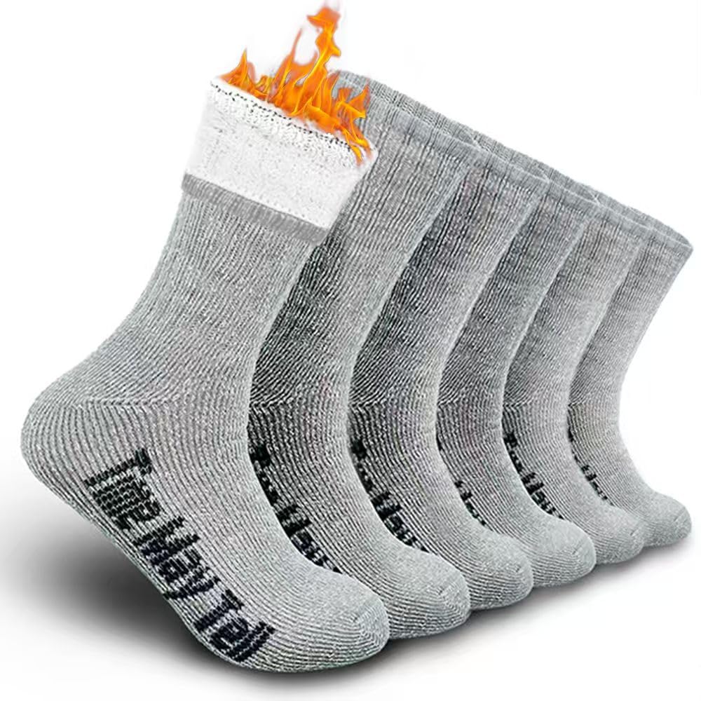 Merino Wool Socks for Men & Women, Thermal Warm Winter Socks