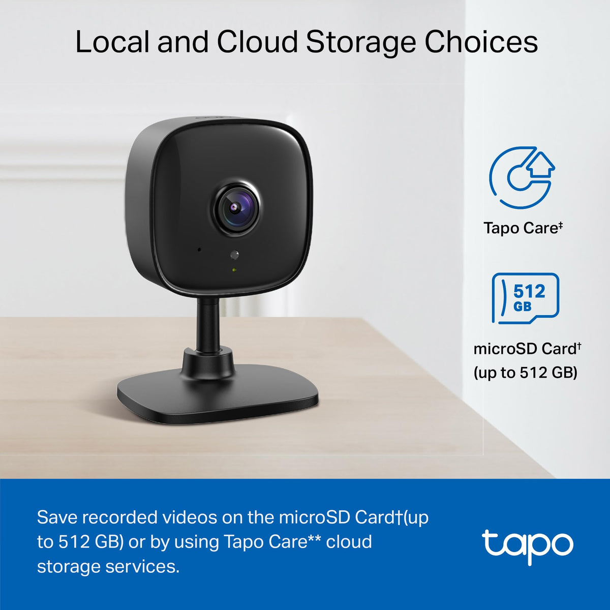 Tapo 1080P Indoor Security Camera, Baby Monitor, Dog Camera, C100(4-Pack)