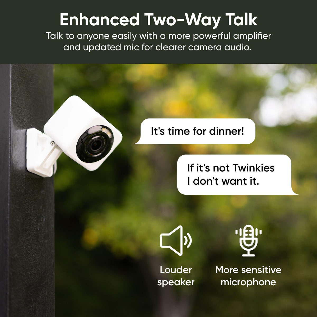 WYZE Cam v4, 2.5K Indoor/Outdoor Security Camera, Color Night Vision, White