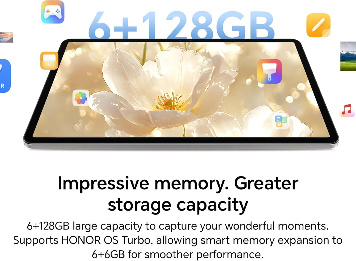 HONOR PAD X9a, 11.5" HONOR Fullview Display, 8300mAh Long Life, Thin Metal Design, Grey, WIFI