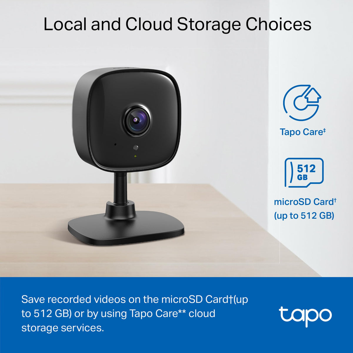 Tapo 1080P Indoor Security Camera, Baby Monitor, Dog Camera, C100(4-Pack)