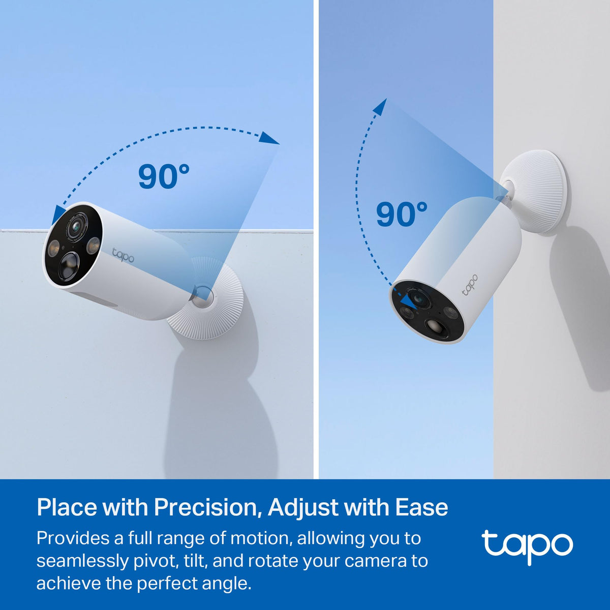 Tapo MagCam 2K+ Security Camera Wireless Outdoor, Battery Powered, C425
