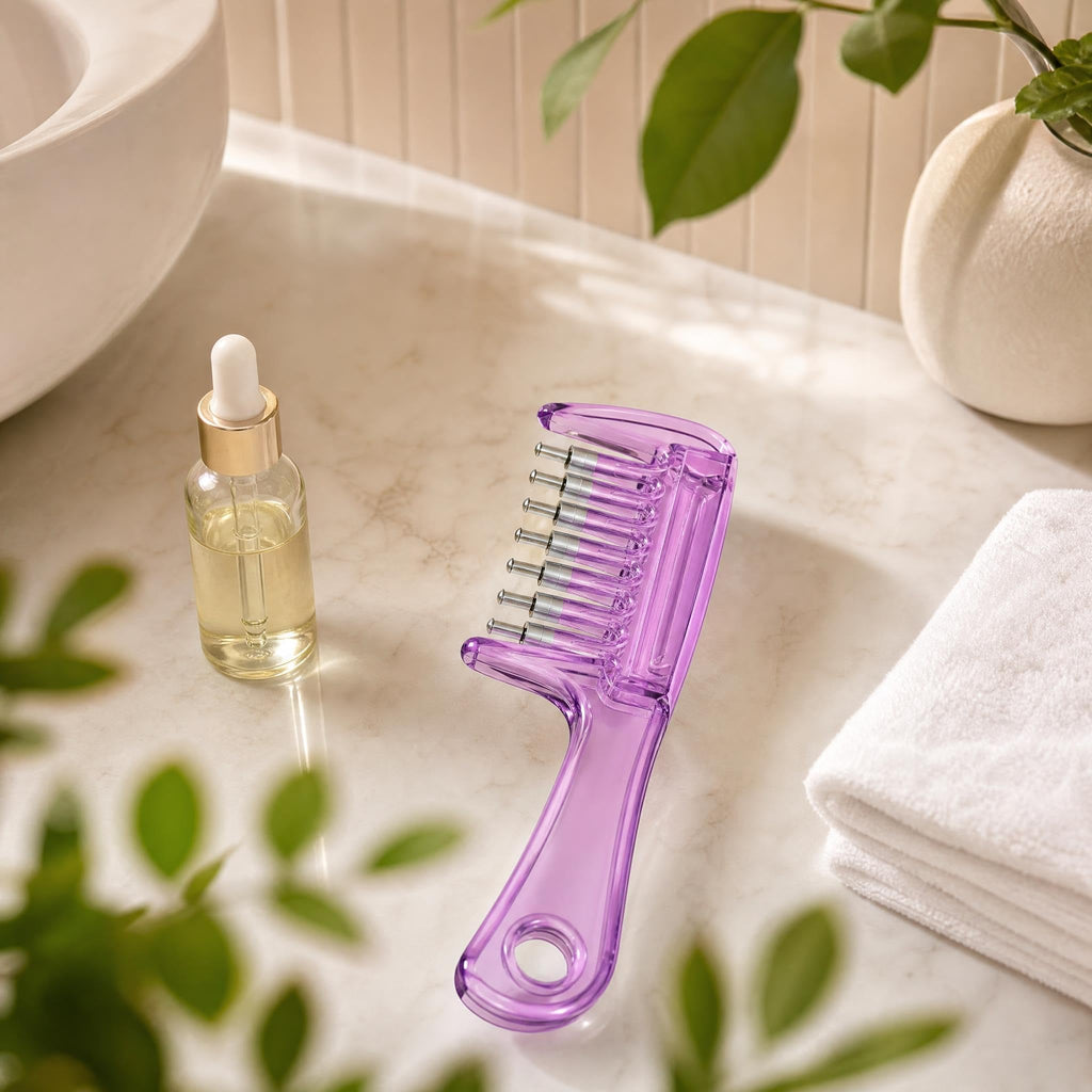Scalp Hair Oil Applicator Comb,Oil Dispensing Hair Brush for Hair Care