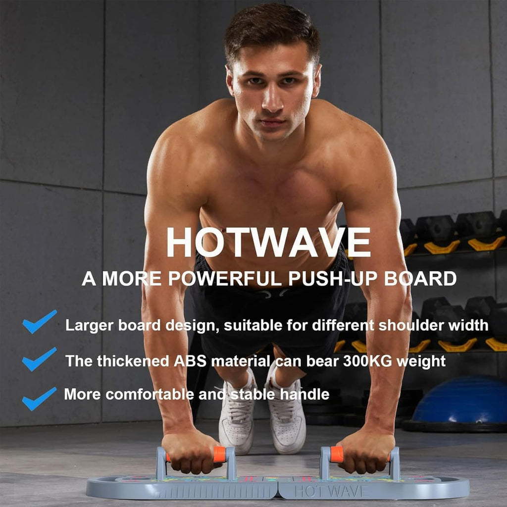 Push Up Board, Portable PushUp Board, Foldable 20 in 1 Push Up Bar