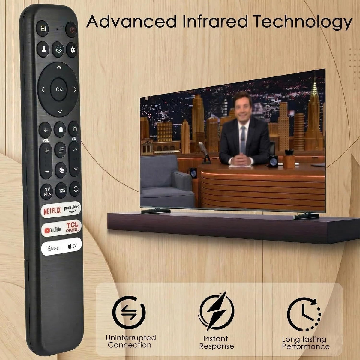 Replacement for Sony Remote,for All 2019-2026 Bravia Smart TV Voice Control