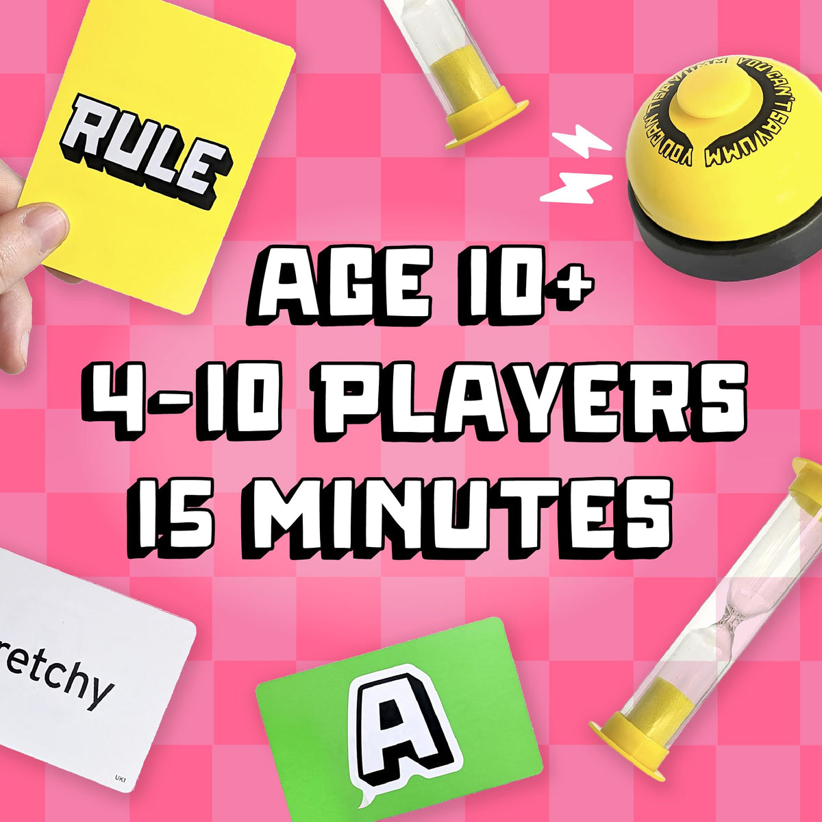 You Can't Say UMM: Fast Family Card Game for Game Night, Ages 8+