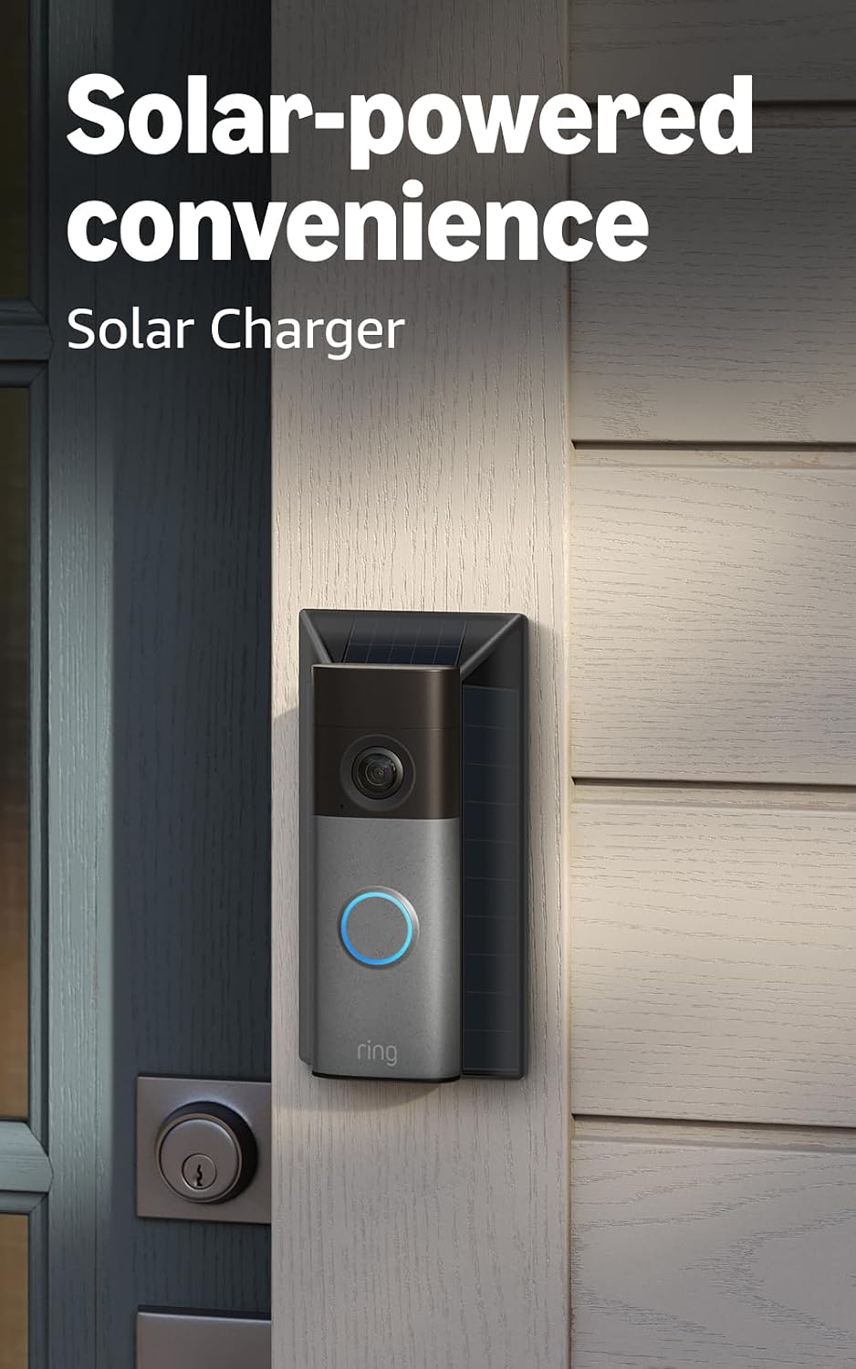 Ring Battery Doorbell 2K (newest model) Retinal 2K with wide-angle video, up to 6x Enhanced Zoom, Two-Way Talk, and Built-In Battery, Matte Mocha