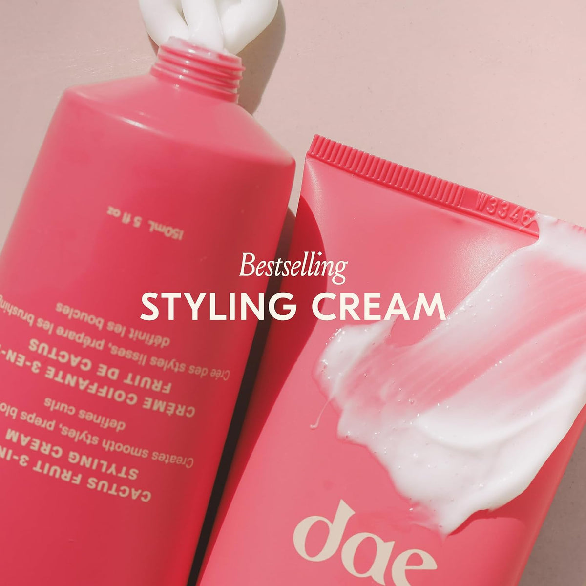 DAE Cactus Fruit 3-in1 Styling Cream & Taming Wand - Tames Flyaways