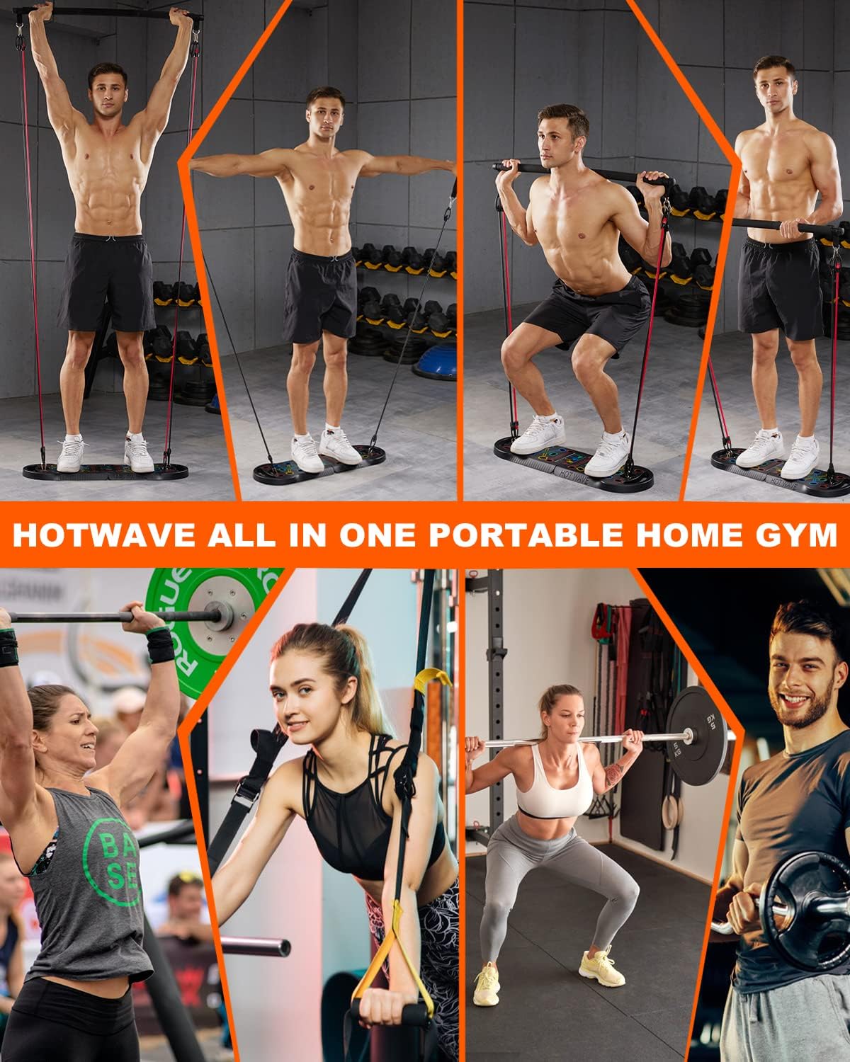 Push Up Board, Portable PushUp Board, Foldable 20 in 1 Push Up Bar