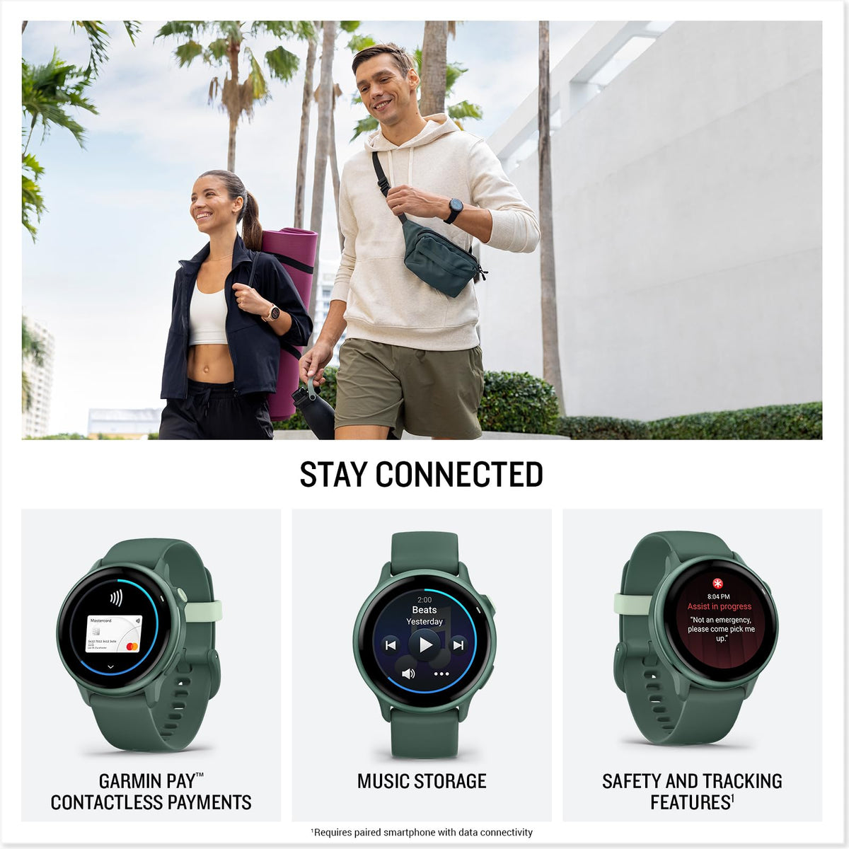 Garmin vívoactive® 6, Health & Fitness GPS Smartwatch, 42mm, Slate