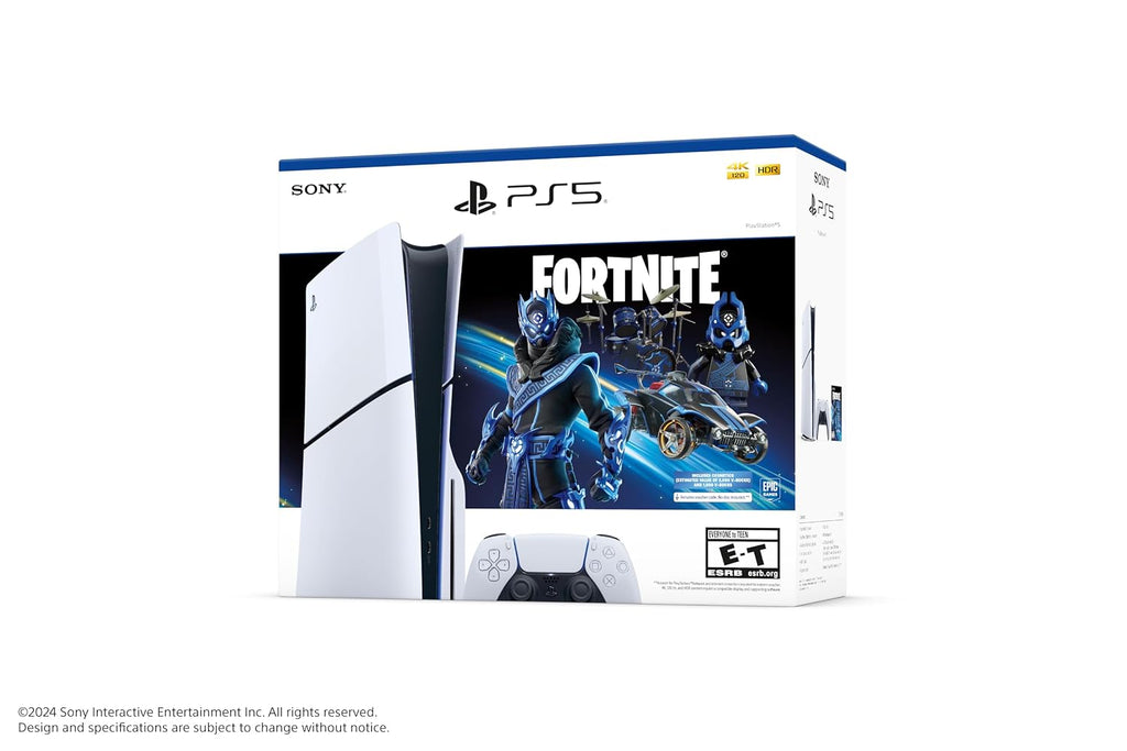 PlayStation PS5 Console - Fortnite Cobalt Star Disc Edition