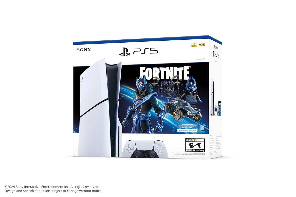 PlayStation PS5 Console - Fortnite Cobalt Star Disc Edition