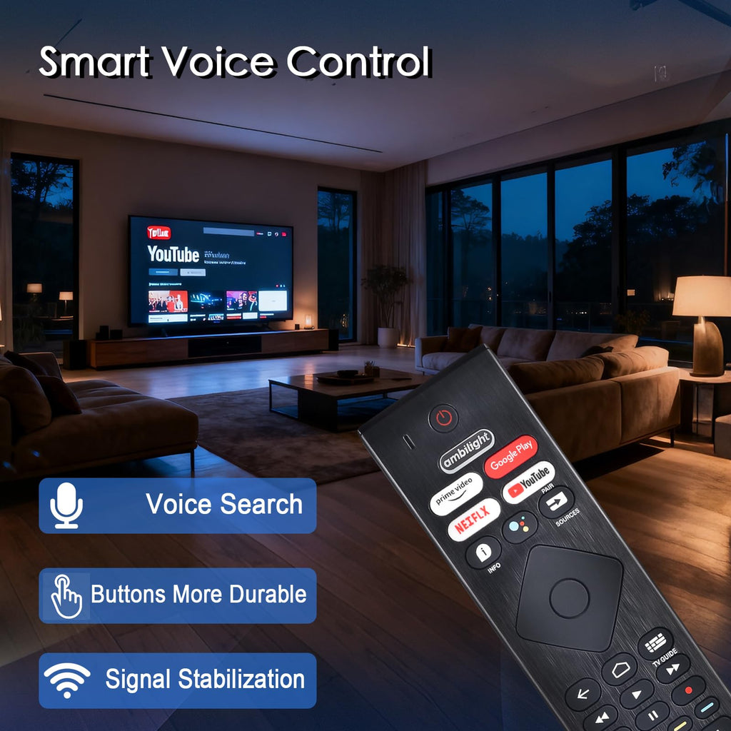 Replacement for Sony TV Voice Remote,for 2019-2026 Sony Bravia Smart TV