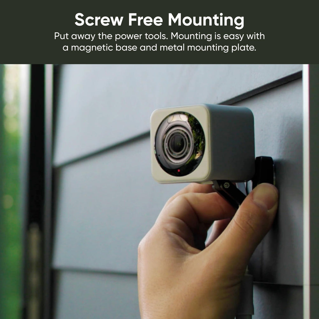WYZE Cam v4, 2.5K Indoor/Outdoor Security Camera, Color Night Vision, White