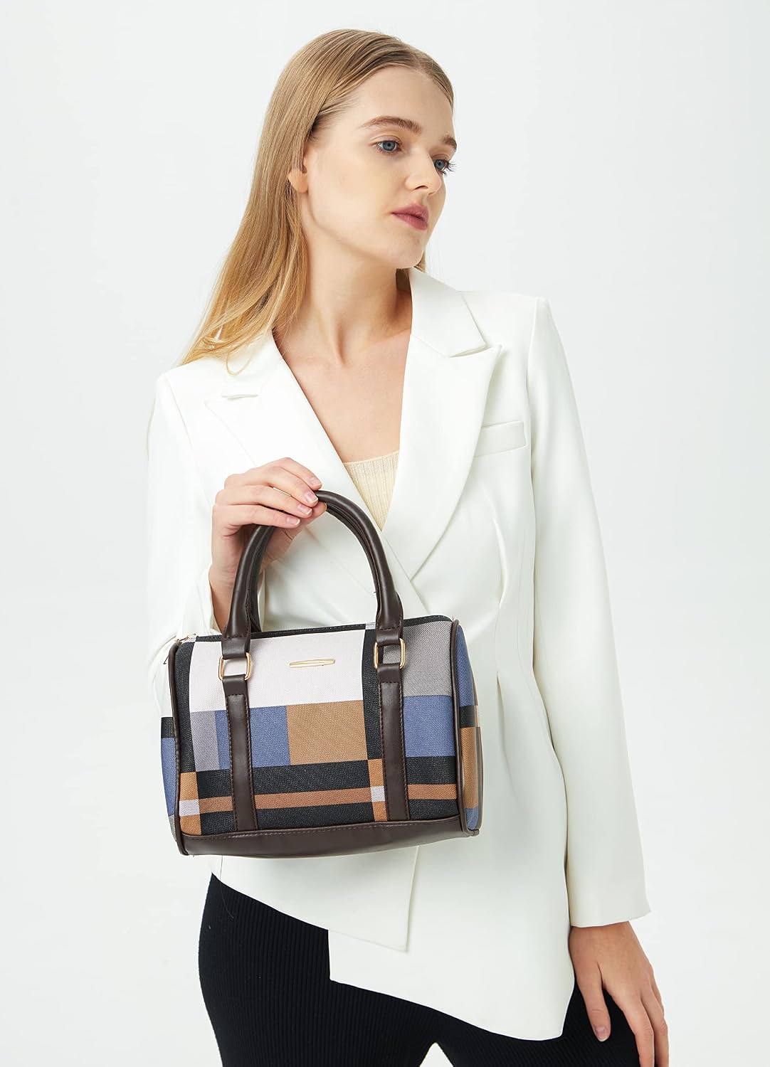 2E-youth Damen Geldbrsen und Handtaschen Set Tragetasche, Umhngetasche