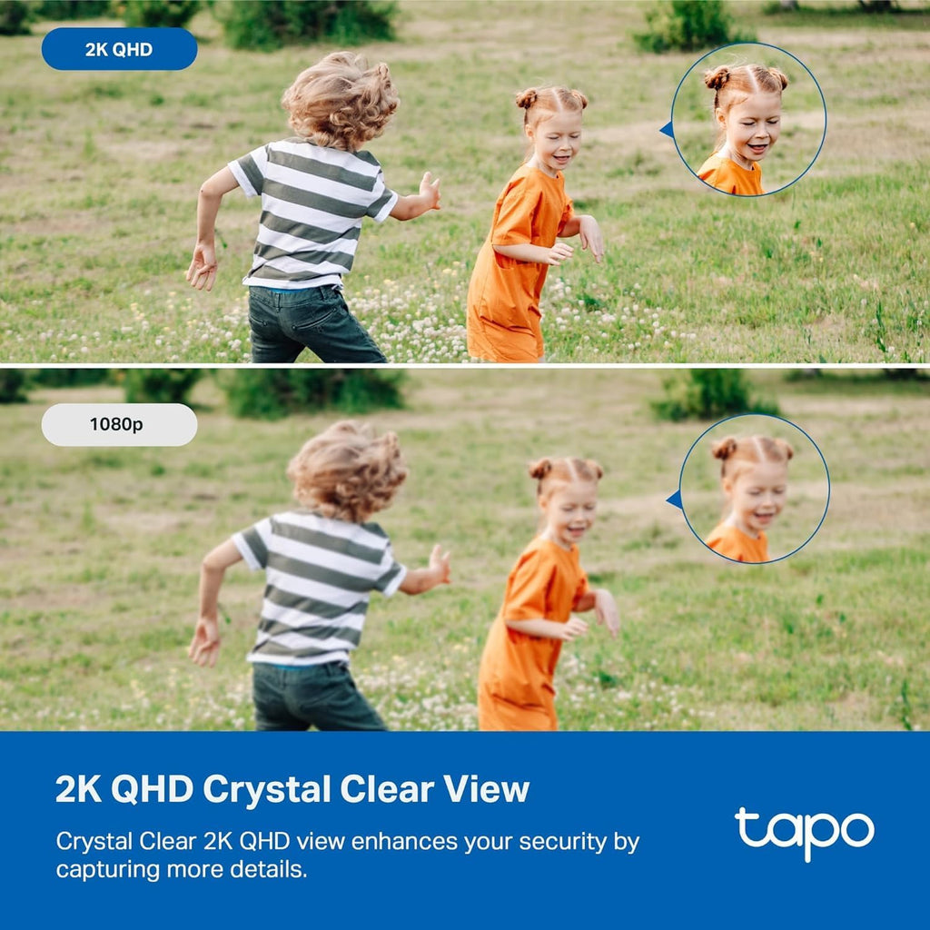 Tapo 2K Indoor/Outdoor Dual Lens Pan/Tilt Wired Security Camera, C246D