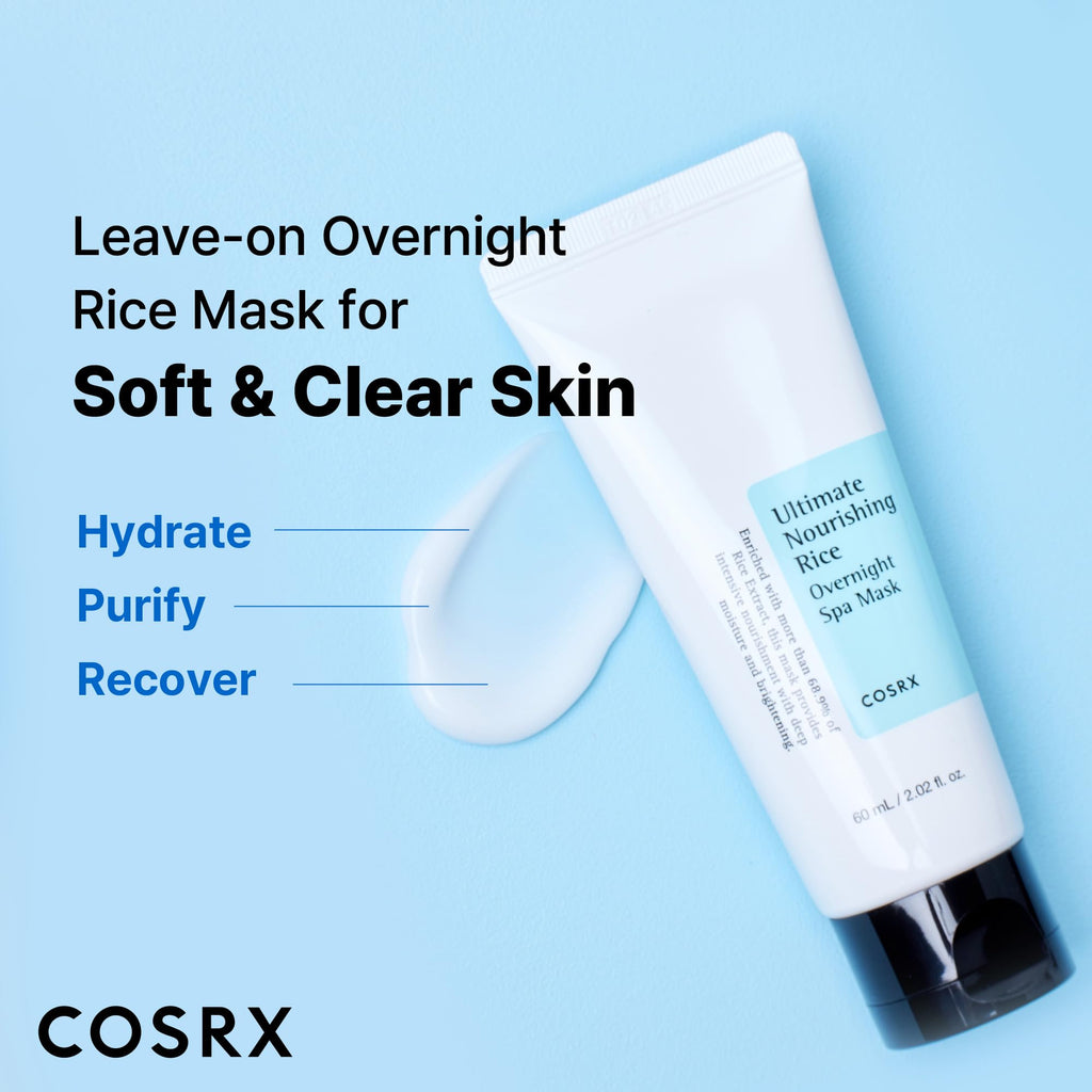 COSRX PDRN Exosome Overnight Face Mask, Korean Glass Skin Glow, 1.69 fl oz