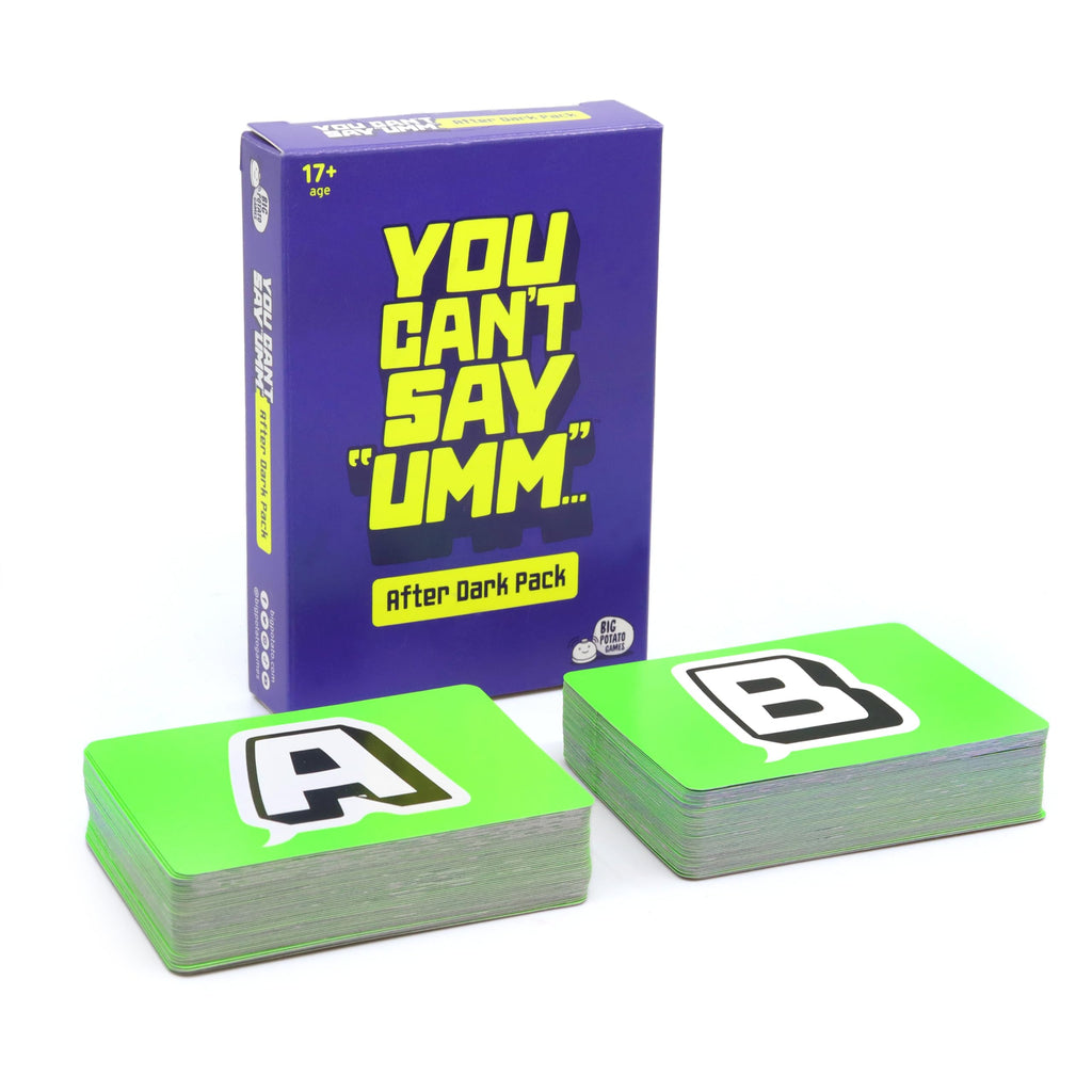 You Can't Say UMM: Fast Family Card Game for Game Night, Ages 8+