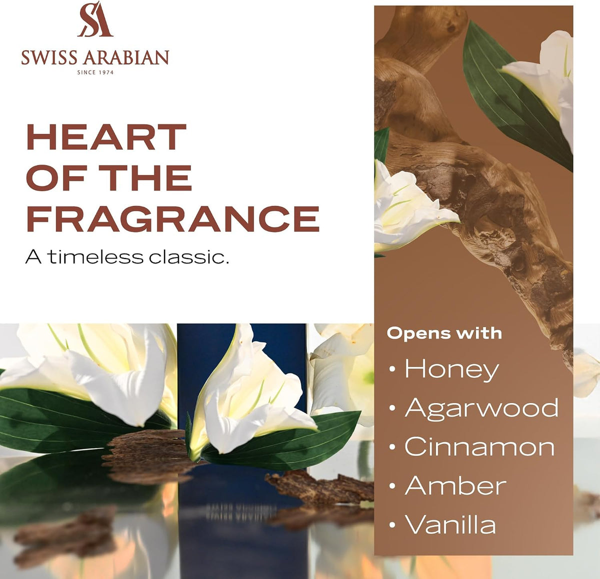 عطر شغف عود اسود للجنسين من سويس ارابيان، او دي بارفان، 75 مل
