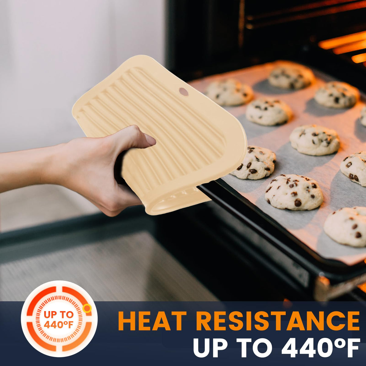 Silicone Trivet Mats 4 Heat Resistant Pot Holders Multipurpose Non-Slip Hot Pads for Kitchen Potholders, Drying mat, Jar Opener, Spoon Holder, Coaster(Dark Grey)