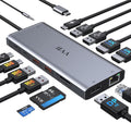 USB C Laptop Docking Station Dual Monitor HDMI USB C Hub Multiport Adapter