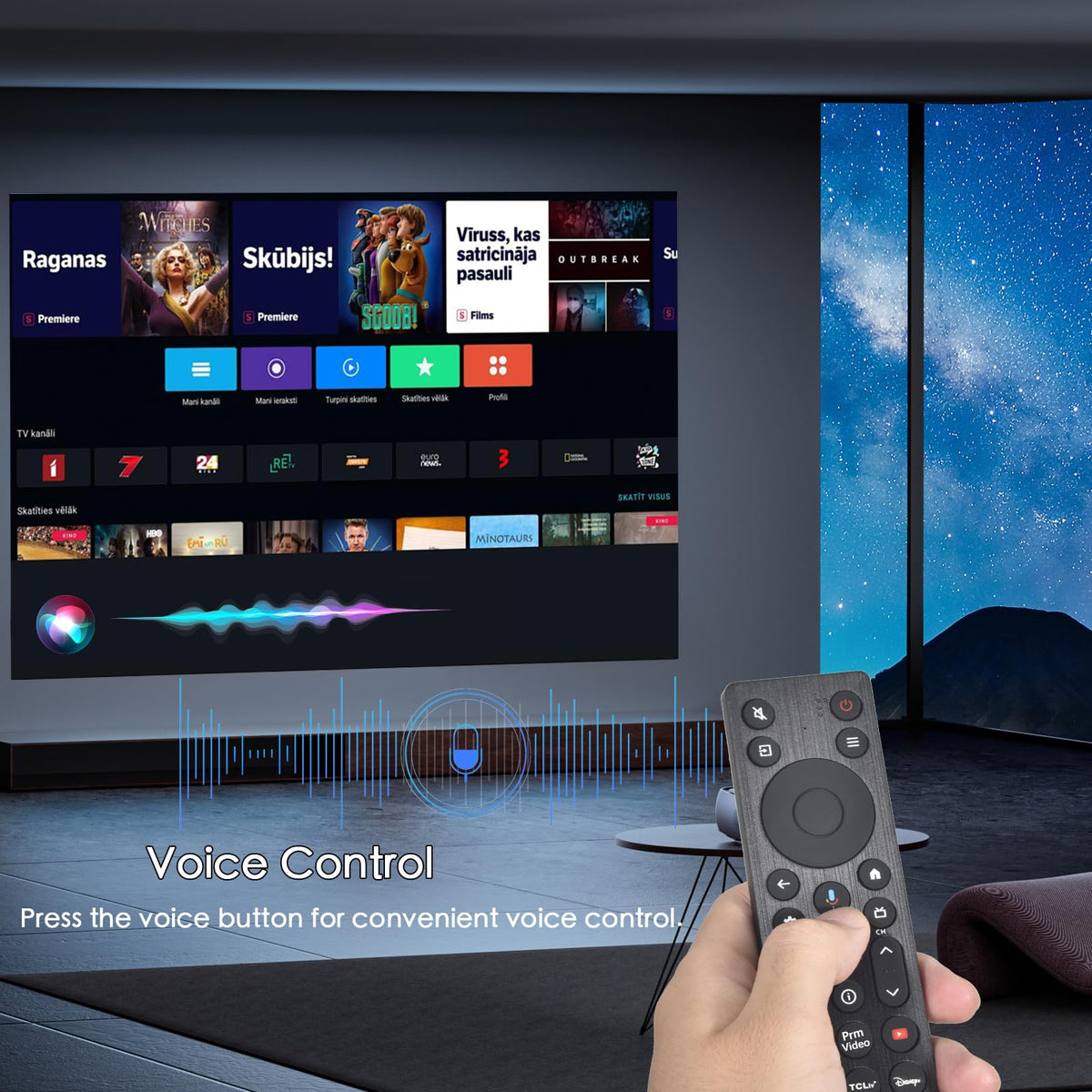 Replacement for Sony TV Voice Remote,for 2019-2026 Sony Bravia Smart TV