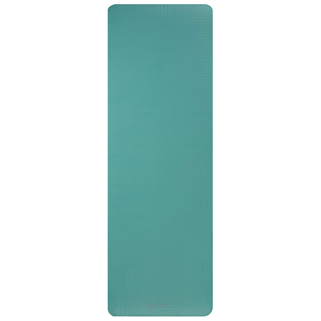 Gaiam Thick Yoga Mat, Exercise & Fitness Mat with Easy-Cinch Carrying Strap