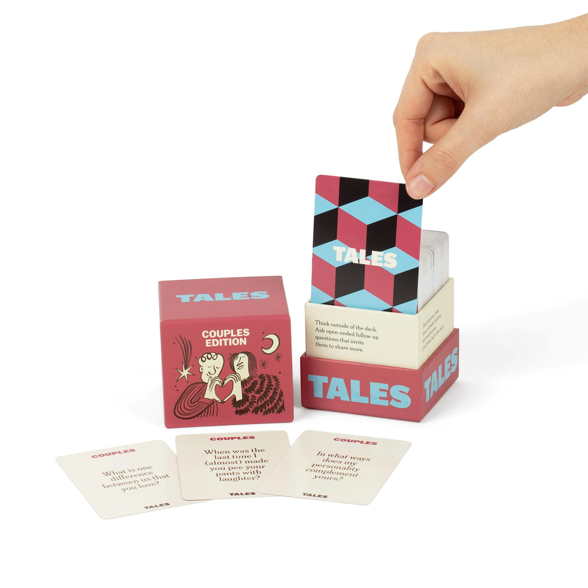 TALES 150 Conversation Cards, Kids Edition, Road Trip Game, Family Bonding