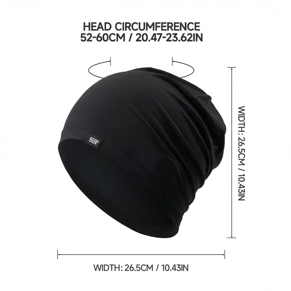 Cooling Skull Cap Sweat Wicking Breathable for Men Women 3 Pack