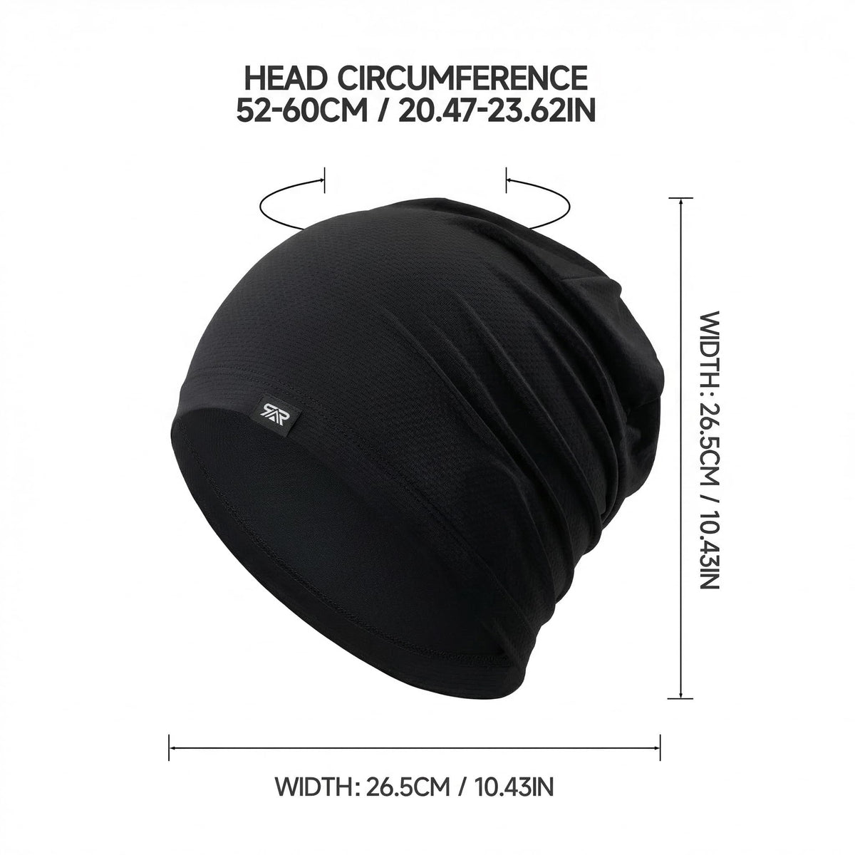 Cooling Skull Cap Sweat Wicking Breathable for Men Women 3 Pack
