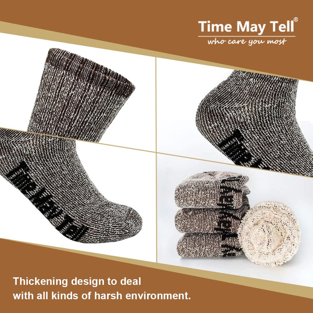 Merino Wool Socks for Men & Women, Thermal Warm Winter Socks