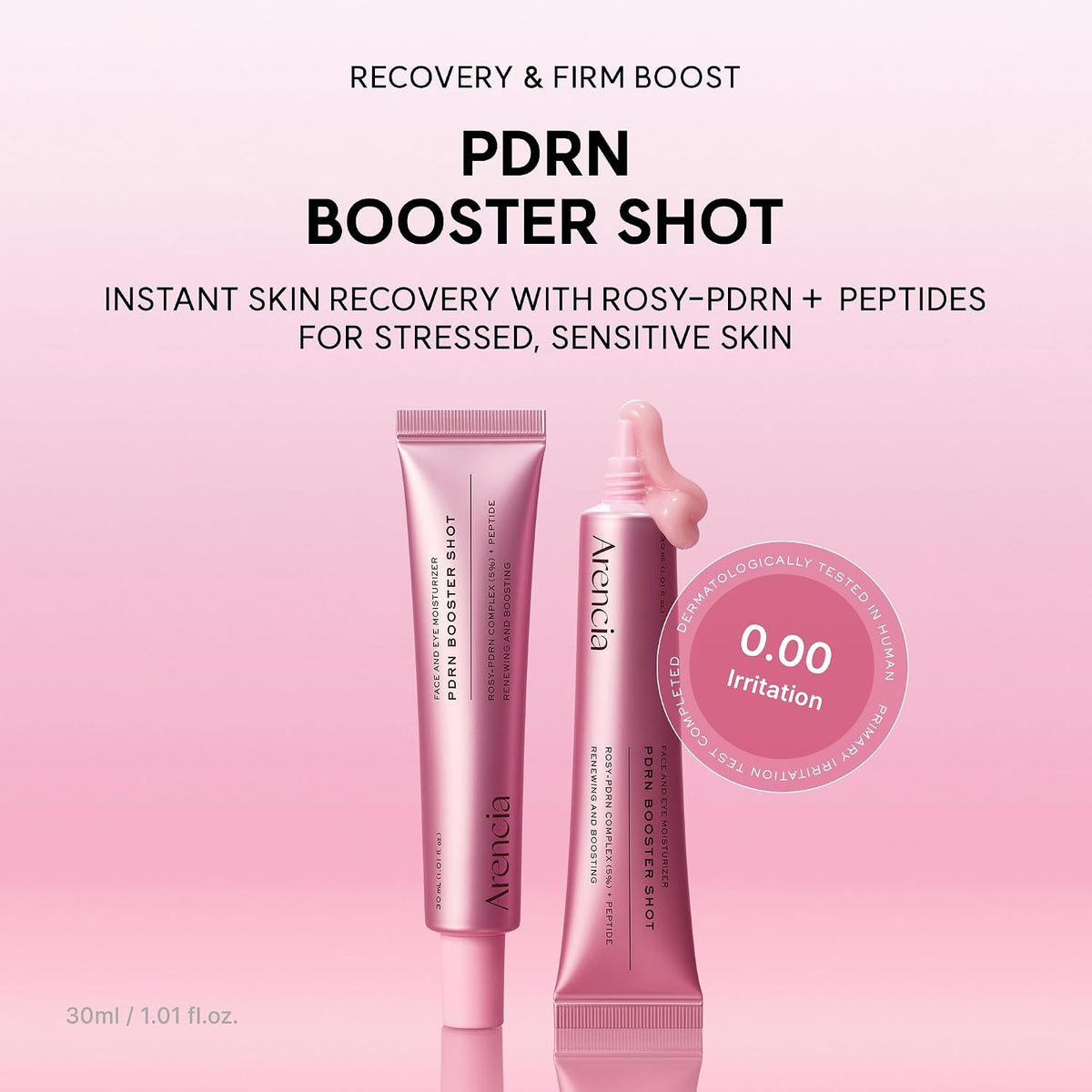 Arencia Vitamin C Booster Shot Serum with Glutathione, Niacinamide and Vitamin E for Dark Spot Care, Fine Lines & Wrinkles, Glass Skin, Korean Skincare 30ml/1.01 fl.oz