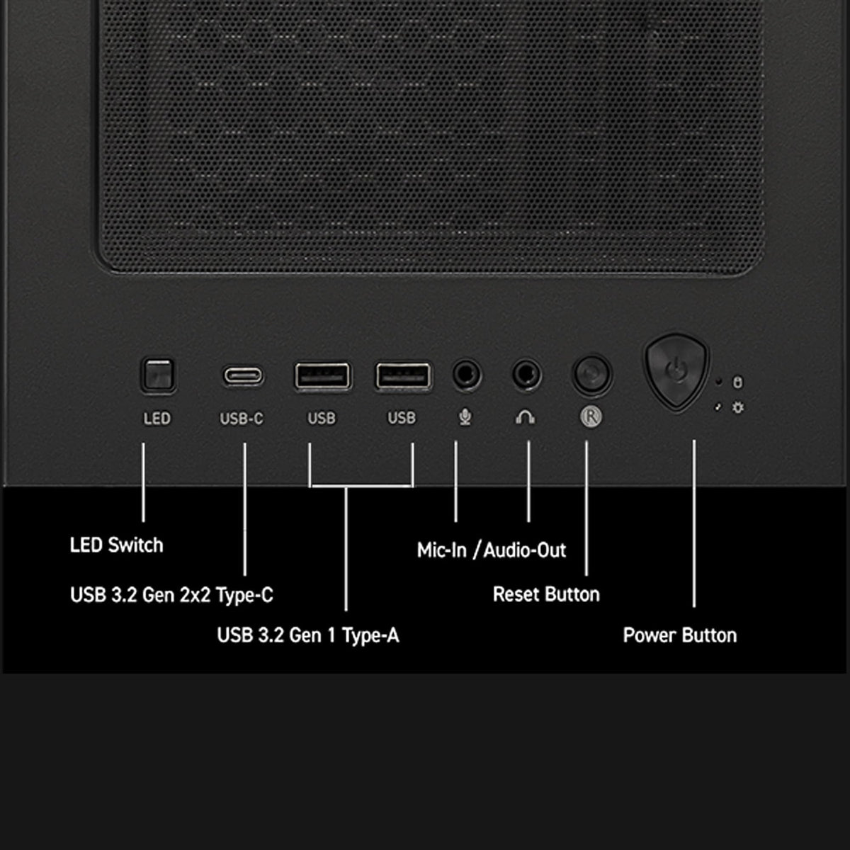 msi Codex Z2 Gaming Desktop, AMD R7-8700F, RTX 5070, 32GB DDR5, 2TB SSD