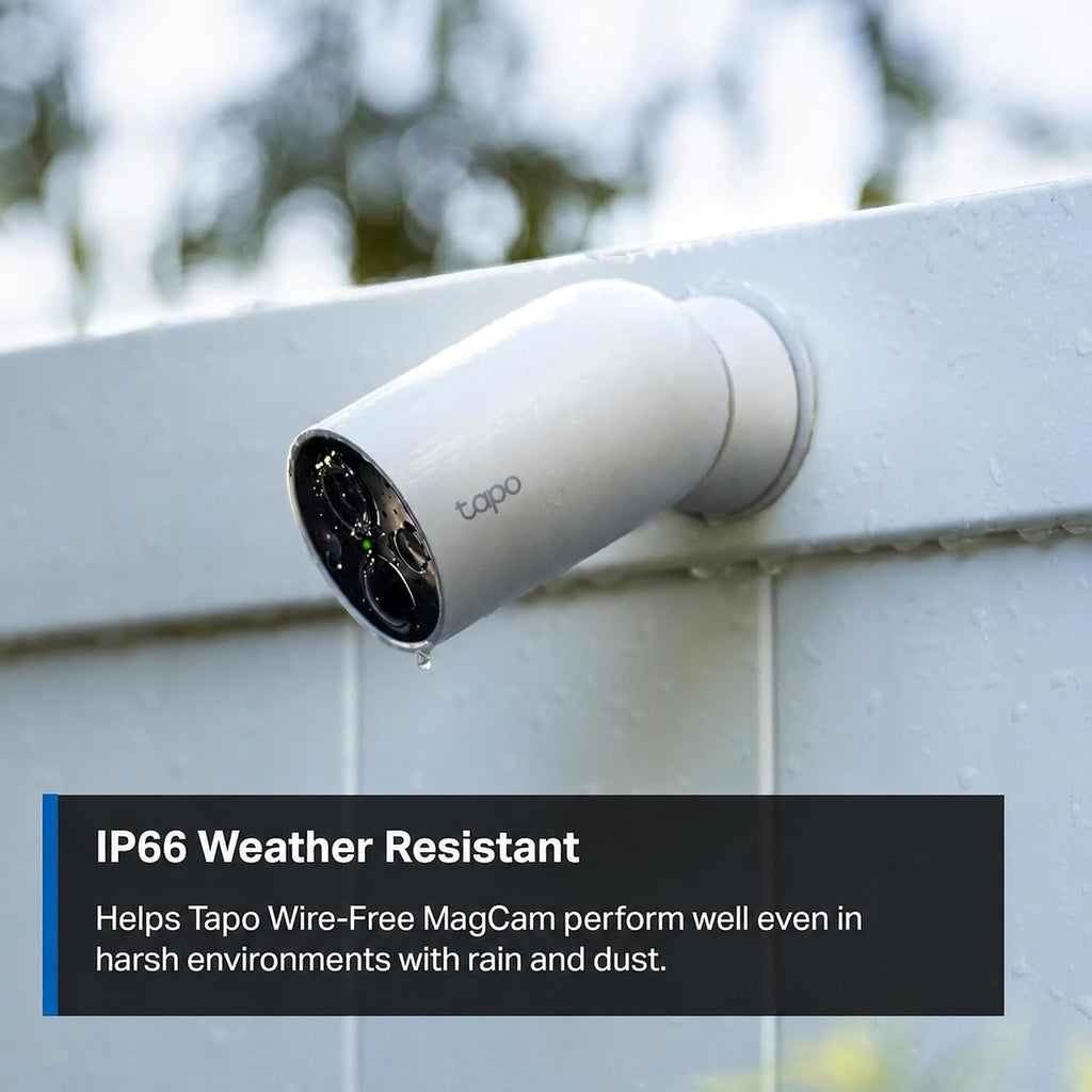 Tapo MagCam 2K+ Security Camera Wireless Outdoor, Battery Powered, C425