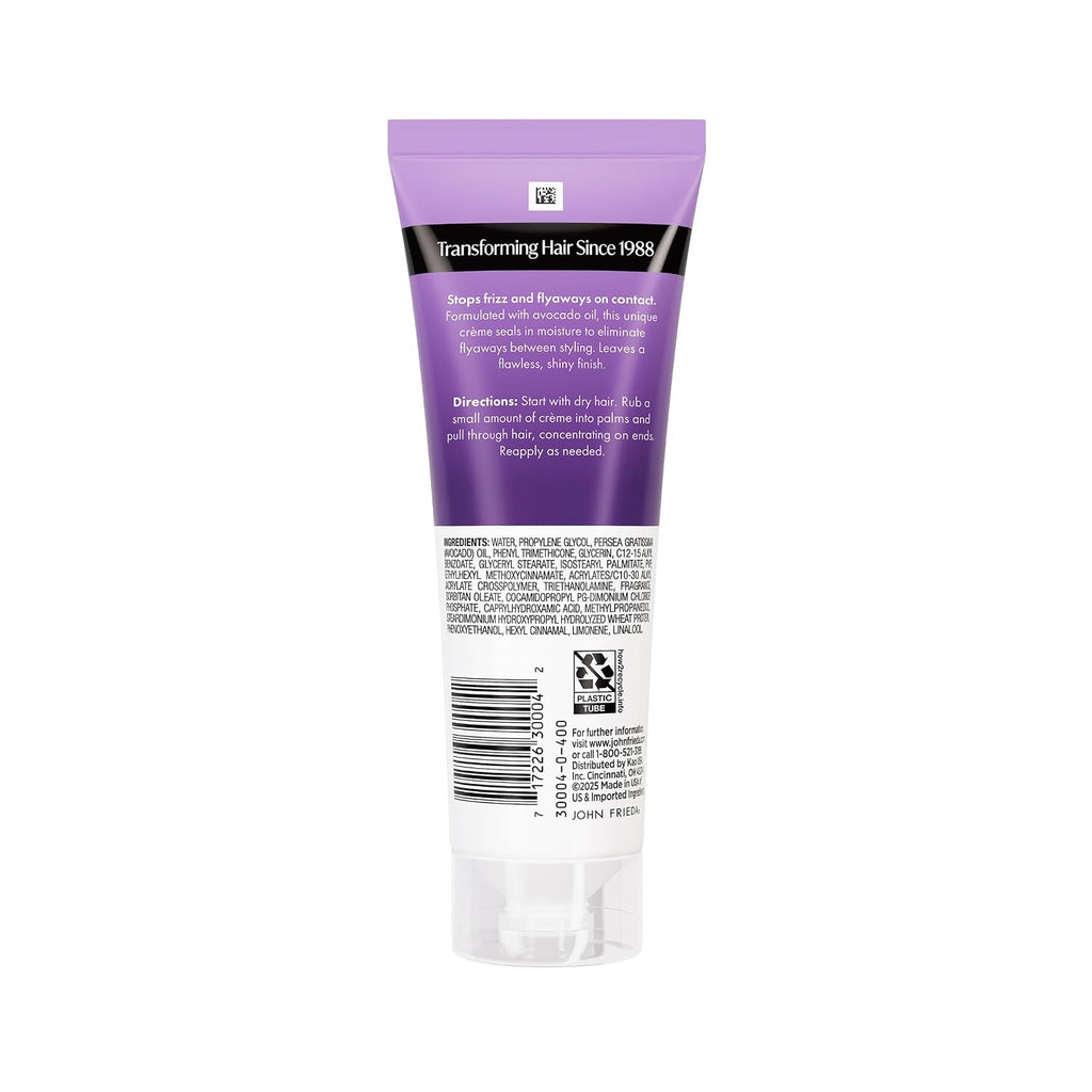 John Frieda Frizz Ease Secret Weapon Smoothing Hair Creme, 4 fl oz