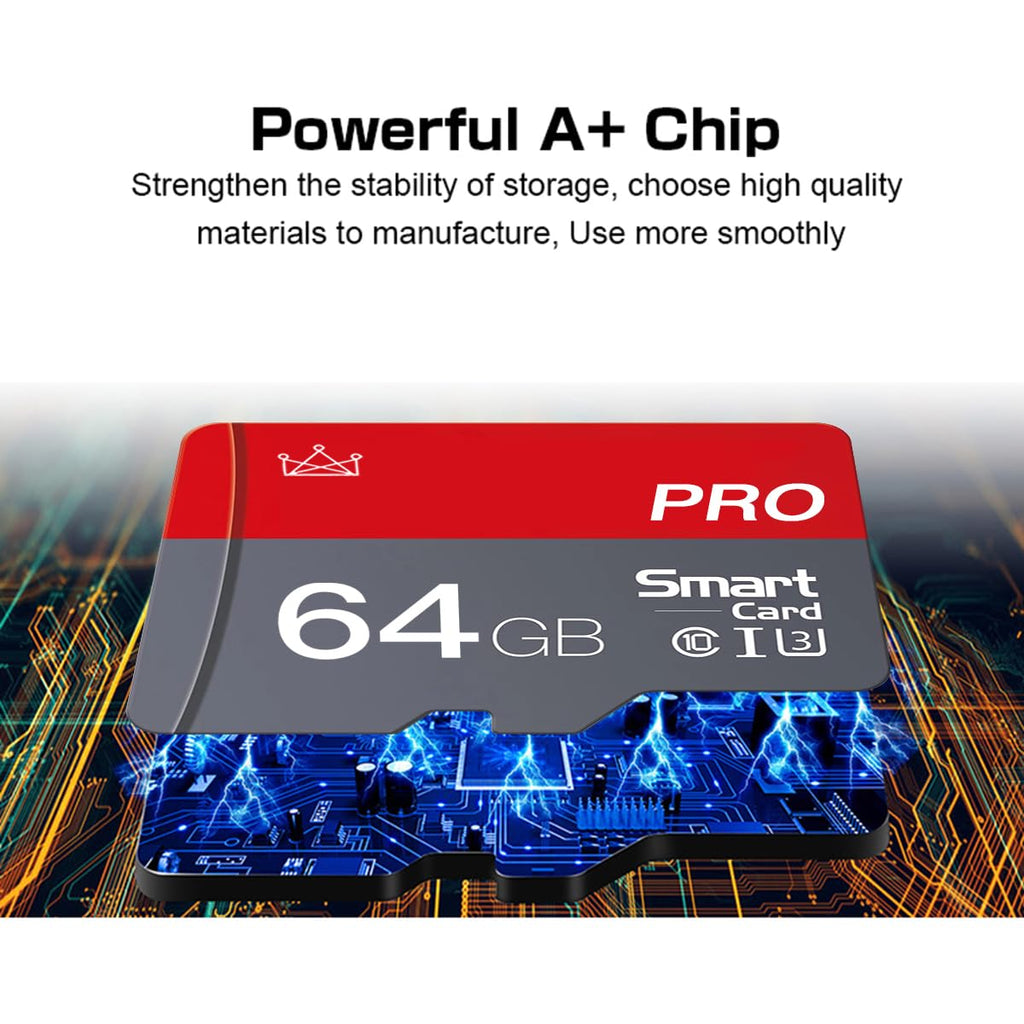 128GB Micro SD Card Class 10 Memory Cards Mini TF Card with Adapter for Smartphones/Tablet/Drone/Game Console(2-Pack)